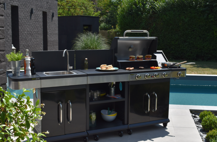 Tipos de barbacoas y cocinas de exterior: Dependiendo portabilidad, materiales, combustible diseño y tamaño