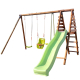 SOULET - Estación de Juego Infantil de Madera TULIPE con Tobogán