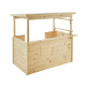 SOULET - Casita Infantil de Madera PLAYA Estilo Playero Abierto