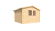 Caseta de Madera de 7,5 m² FOREST SYLE Vallo Modern  3,10 x 3,02 x 2,26 m Caseta Exterior con Puertas de Cristal