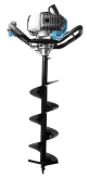 LEMAN - Ahoyadora Térmica LOTAR052 de 52 cm³ con Motor de 1700 W y Brocas