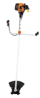 AYERBE - Desbrozadora AY-LM 520 Gasolina 51,7 cc 2,5 HP Barra Ø 28 mm
