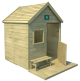 SOULET - Casita Infantil de Madera HEIDI con Terraza y Banco