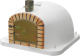 MOVELAR - Horno de Leña Exterior de Obra Modelo VULCANO (Blanco - 120 x 120 x 91 cm) - Sin Aislamiento - REF: 7008/1