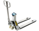 AYERBE - Transpaleta Inoxidable 2500 kg con Balanza Integrada Acero Inox 304