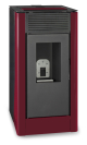 TJ - Hidro Estufa de Pellets Modelo Velika de 27 kW - Color Burdeos