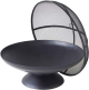 Brasero JUNTO Ø58 cm Hierro Fundido Cook'in Garden con Campana