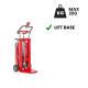 ZONZINI - Carretilla sube escaleras eléctrica Buddy Lift 200 kg batería AGM elevación eléctrica
