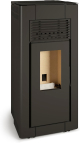 TJ - Estufa de Pellets Canalizable Modelo ELDA de 15 kW - Color Negro