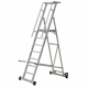 SCAL - Escalera de Almacén Plegable ALX PL-07 de Aluminio