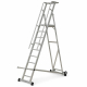 SCAL - Escalera de Almacén Plegable ALX PL-10 de Aluminio