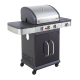 Barbacoa de Gas FIDGI 3 Cook'in Garden con 3 Quemadores + Lateral