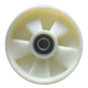 AYERBE - 5417824 - Rueda de Nylon 180 mm para Transpaleta