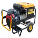 AYERBE - 5418075 - Generador 15000 TXE Trifásico con Arranque Eléctrico Motor Honda GX-690