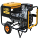 AYERBE - 5418570 - Generador 6000 W Diésel MN con Arranque Eléctrico