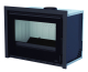 BRONPI - Estufa Insertable de Leña con Turbina Modelo CAIRO-80-C de 14 kW