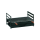 MOVELAR - Metal Rack Griller con Parrilla para Leña y Carbón G6021 60x40x31 cm