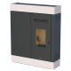 BRONPI - Estufa de Pellets Extraplana Color Marfil Modelo CIRA-MF de 8 kW