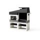 TUOZI - Cocina Exterior Kitaway Otte Barbacoa + Horno, Parrilla Argentina
