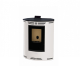 BRONPI - Estufa de Pellets De Rincón Color Marfil Modelo PRINCESA-MF de 12 kW