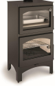 TJ - Estufa con horno de leña Modelo DARRO de 7,2 kW
