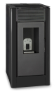 TJ - Hidro Estufa de Pellets Modelo Velika de 27 kW - Color Negro