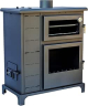 JOIMA - Estufa Policombustible Pellet-orujo-leña con Horno Modelo ECO VALLE 12 kW
