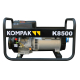 KOMPAK - K8500 Generador gasolina 7,7 kVA 230 V alternador LINZ
