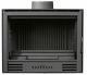 HUALGE - Insertable de Leña FUNDI 755 de 10 kW y Salida Superior de 200 mm