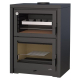 BRONPI - Horno de Leña Frontal con Doble Cámara Modelo VULCANO de 18 kW