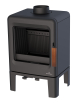 BRONPI - Estufa de Leña Estanca de Fundición Modelo LIRA de 5 kW