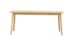 Mesa TRANSILVANIA Madera Natural 180 x 75 cm