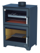 BRONPI - Estufa de Leña con Horno Modelo MURANO 14 kW