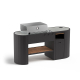 OVO cocina exterior GM con parrilla de gas y encimera de Dekton