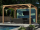 Pérgola de Madera SANTANDER 4x3 m Autoportante de Madera Laminada