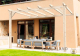 Pérgola de Madera Adosada CADIZ 5x4 m Madera Laminada