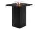 PLANIKA - Mesa de fuego exterior de gas Square Table High hasta 10 kW