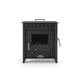 PRENSA STOVE - Estufa de Leña Mediana con Horno y Puerta Lateral Modelo VESUBIO 1 de 12,6 kW