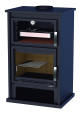 BRONPI - Estufa de leña Frontal con Horno Modelo SUIZA 14 kW