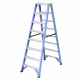 Escalera tijera doble acceso T-DAX-8x2 de aluminio SCAL