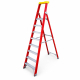 Escalera profesional T-MAX 9X1 de fibra de vidrio SCAL