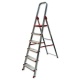 SCAL - Escalera Profesional T-PLUS-6x1 con Arco de Seguridad