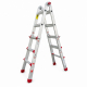 SCAL - Escalera Telescópica Transformable TLS 5x4 de Aluminio