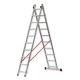 SCAL - Escalera Transformable Doble Plus TR2-PLUS-4.0 de 14x2 Peldaños